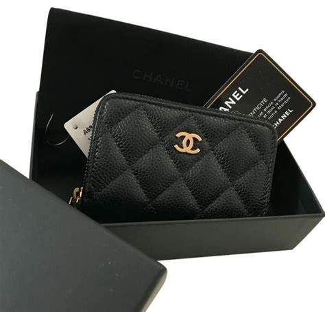 chanel zip coin purse price 2018|chanel zip card holder.